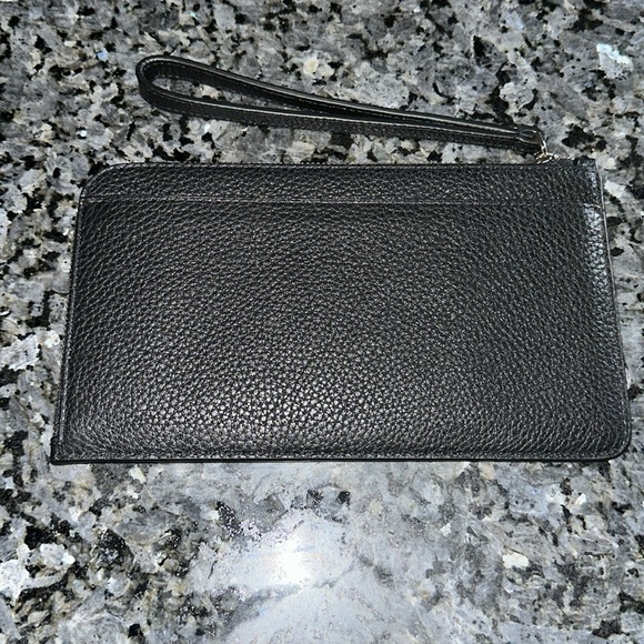 Kate Spade Black Wristlet Wallet - Choose 1 - Pebbled OR Saffiano Leather 🌹🌹 - Picture 4 of 10